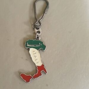 Italy Metal Key Chain Souvenir SZ S